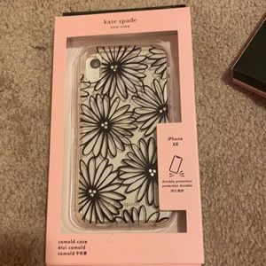 Clear studded never used Kate Spade IPhone XR Case